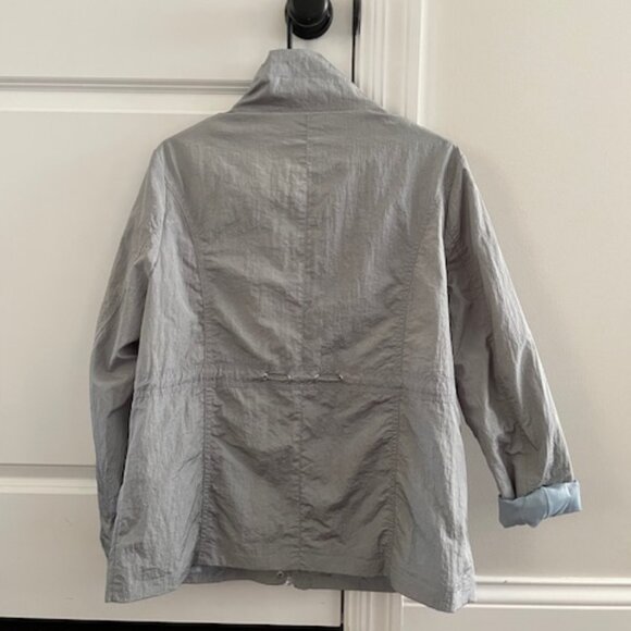 Rebecca Elliot Full Zipper Snap Button Closure All Weather Jacket - Picture 3 of 4